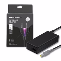 Qoltec 50093 power adapter/inverter 90 W melns