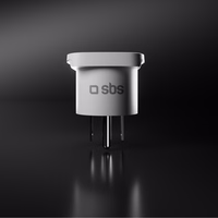 Adapteris no US sienas kontaktdakšas uz universālo kontaktdakšu