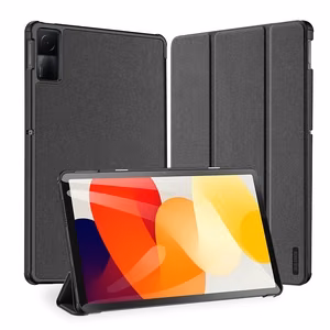 Dux Ducis Domo viedais miega apvalks Xiaomi Redmi Pad SE 11" planšetdatoram - melns