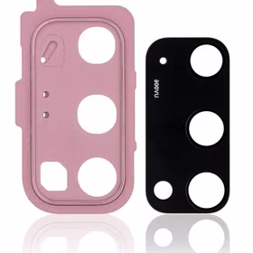 Samsung G980/G981 S20 lens priekš camera ar frame Cloud Rozā ORG