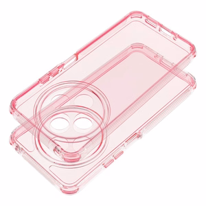 MATRIX caurspīdīgs viedtālruņa apvalks Xiaomi Redmi 14C gaiši rozā krāsas