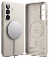 Ringke Silikona MagSafe Maciņš for Samsung Galaxy S26+ - bēšs