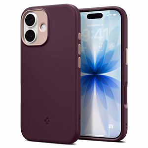 Spigen Nano Pop Mag MagSafe apvalks iPhone 17 viedtālrunim – bordo krāsas