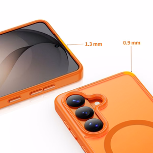 Tech-Protect Magmat MagSafe Maciņš for Samsung Galaxy S26 - oranžs Matēts