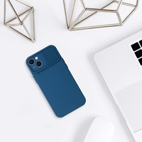 Camshield Soft viedtālruņa apvalks Iphone 14 Tumši zila