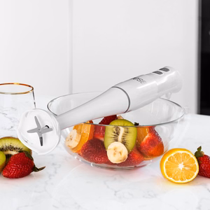 Rokas blenderis, 400 W, balts
