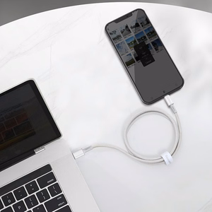 Baseus kabelis High Density PD USB-C - Lightning 1,0 m balts 20W