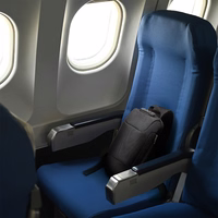 Wozinsky Premium vienpleca pilsētas mugursoma ar pretzagļu aizsardzību, organizatoru un USB - melna