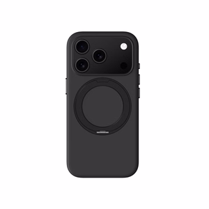 AmazingThing Cloudie чехол для iPhone 17 Pro Max с подставкой - чёрный