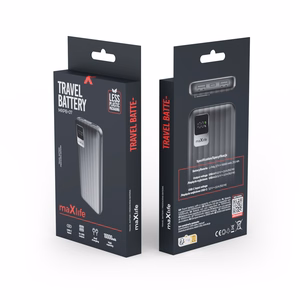 Maxlife barošanas banka MXPB-07 10000 mAh melna