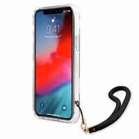 Guess GUHCP12LKSARBK iPhone 12 Pro Max 6.7" melns/melns cietais apvalks Camo kolekcija