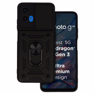 Чехол Slide Camera Armor для Motorola Moto G35 5G чёрный