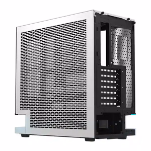 DarkFlash F1 ATX datora korpuss ar 6 ventilatoriem, balts
