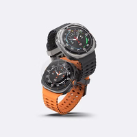 Ringke Slim un rūdītā stikla apvalks + stikla komplekts Samsung Galaxy Watch Ultra 47mm - caurspīdīgs