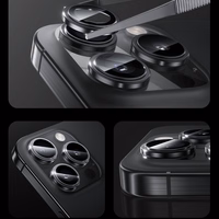 Benks rūdīts stikls Glass Warrior kameras lēcas aizsargs iPhone 16/16 Plus (2 lēcas), sudraba