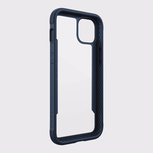 Raptic X-Doria Shield viedtālruņa apvalks iPhone 14 Plus ar bruņotu zilu pārklājumu