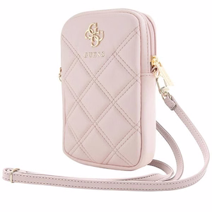 Guess soma GUWBZPSQSSGProzā/pink Zip Quilted 4G