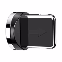 Spraudņa adapteris magnētiskajam USB kabelim Lightning sudraba