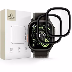 Tech-Protect rūdīts stikls 2 gab. Apple Watch Ultra 49mm melns