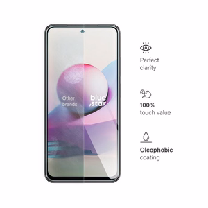 Закалённое стекло для Xiaomi Redmi Note 10s Blue Star