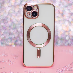 TFO Color Chrome Mag vāciņš iPhone 17 Pro Max 6,9″ / iPhone 18 Pro Max 6,9″ – rozā zelta krāsā