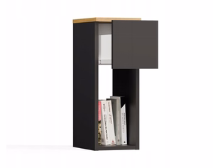 Top E Shop Galax 20/1S – naktsgaldiņš, antracīta / Artisan ozola krāsā