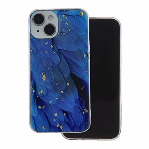 Gold Glam viedtālruņa apvalks Samsung Galaxy A25 5G (global) zils