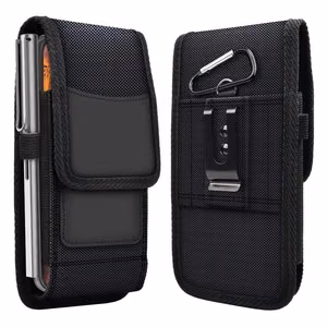 Vertikāls universāls apvalks OXFORD modelis 3 IPHONE 11 / 11 PRO / 12 / 12 PRO / 13 / 13 PRO / SAMSUNG A10 / A41 / A50 / A51 / HUAWEI P30 LITE / P40 / P8 / P9 LITE melns