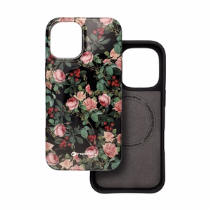 FORCELL F-PROTECT Mirage, militārā standarta pārbaudīts magnētiskais viedtālruņa apvalks IPHONE 16 PLUS, rozā drāma