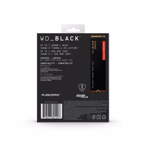 WD Black SN850X WDS200T2X0E SSD 2 TB M.2 PCIe NVMe 4.0 x4