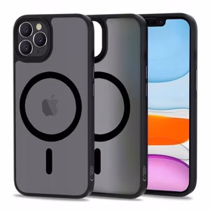 Tech-Protect MagMat MagSafe iPhone 11 Pro Case - Matte Black