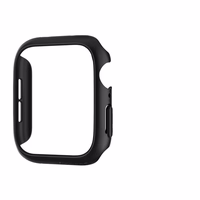 Spigen Thin Fit viedtālruņa apvalks Apple Watch 4/5/6/SE (44mm) - melns