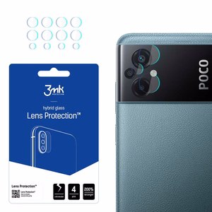 3mk Lens Protection – kameras objektīva aizsargs modelim Xiaomi Poco M5