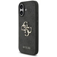Guess 4G Strap 4G Classic Logo viedtālruņa apvalks iPhone 17 - melna