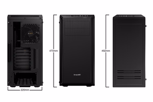 be quiet! Pure Base 600 Window Midi Tower melns