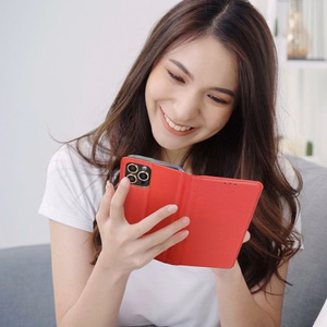 Flip case for Motorola G57 POWER Smart Case Book red