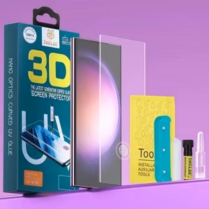 Rūdīts stikls 3D Design UV Glue Huawei P60 Pro (Blister)