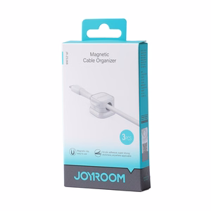Magnētiskais kabeļu organizētājs Joyroom JR-ZS368, 3 gab. (balts)