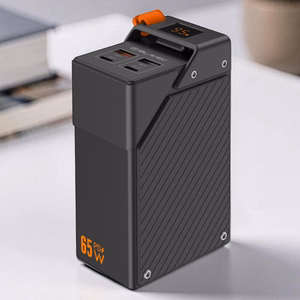 Blavec BJ-50 Tytan ārējais akumulators, 30 000 mAh, 65 W, 2× USB-C + 2× USB-A (PBBJ50B), melns