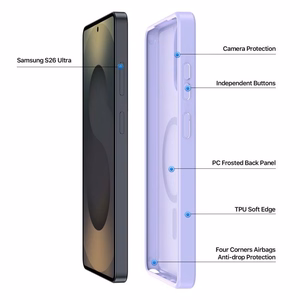 Futrālis Dux Ducis Yind MagSafe Samsung S948 S26 Ultra violets