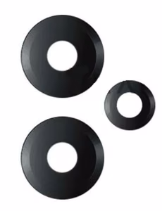 Xiaomi Redmi Note 12 Pro+ 5G lens priekš camera Melns (only lens 3pcs) ORG