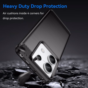 Viedtālruņa apvalks Xiaomi Redmi Note 13 5G - melns