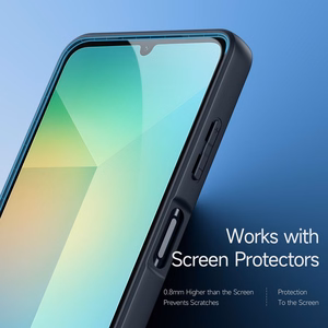 DUX DUCIS AIMO viedtālruņa apvalks SAMSUNG A06 melns