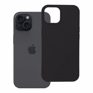 ROAR SPACE viedtālruņa apvalks iPhone 15, melns