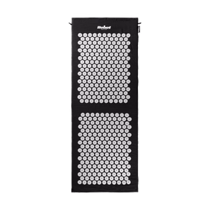 REBEL ACTIVE XXL akupresūras paklājs ar spilvenu, 130 x 50 cm, pelēkas adatiņas