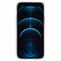 Spigen Ultra Hybrid apvalks viedtālrunim iPhone 12 / 12 Pro - Skaidrs