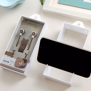 Earphones CASNI - CS-179 with microphone Beige