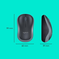 Logitech 920-004508 keyboard Mouse included Home RF Wireless QWERTY US International melns