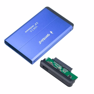 Gembird EE2-U3S-2-B diska korpuss 2.5" USB 3.0 HDD korpuss zils