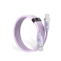 Orico CDX 60W 3A Power Delivery USB-C - USB-C 1m kabelis - violets